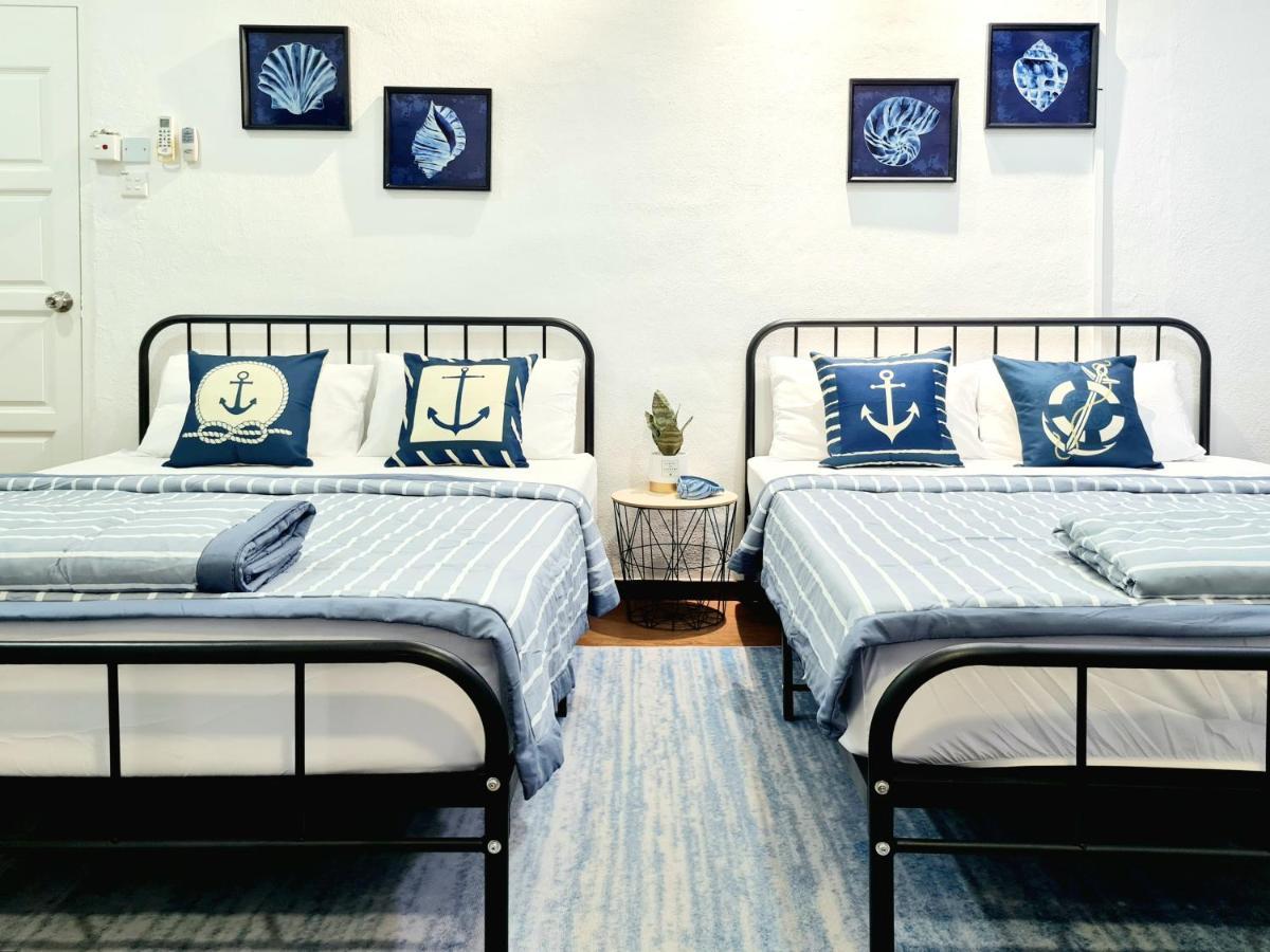 527 Beachhouse L 5 Bedroom With Swimming Pool - 3Min Walk To The Beach Tanjung Bungah  Buitenkant foto