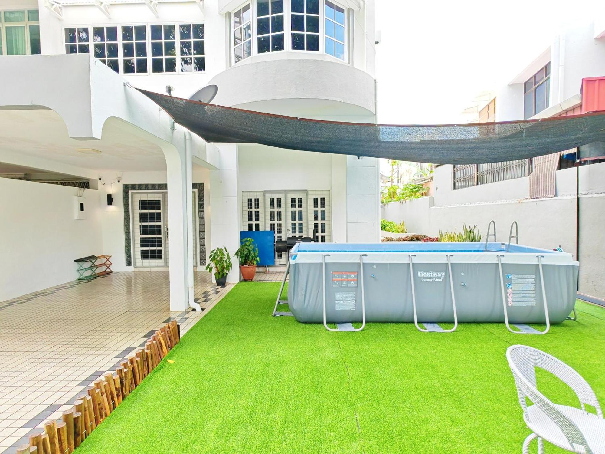 527 Beachhouse L 5 Bedroom With Swimming Pool - 3Min Walk To The Beach Tanjung Bungah  Buitenkant foto